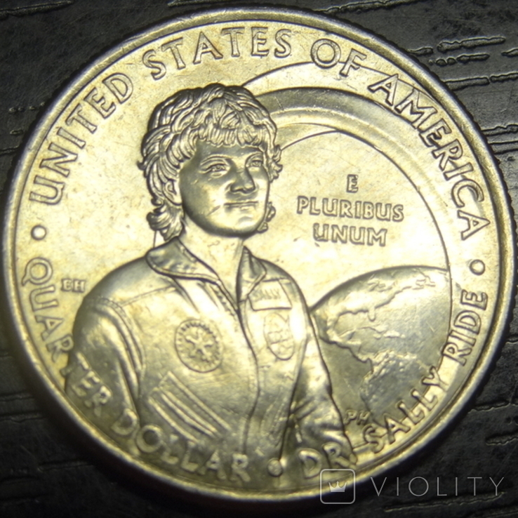 25 Cents U.S. 2022 P Dr. Sally Ride, photo number 2