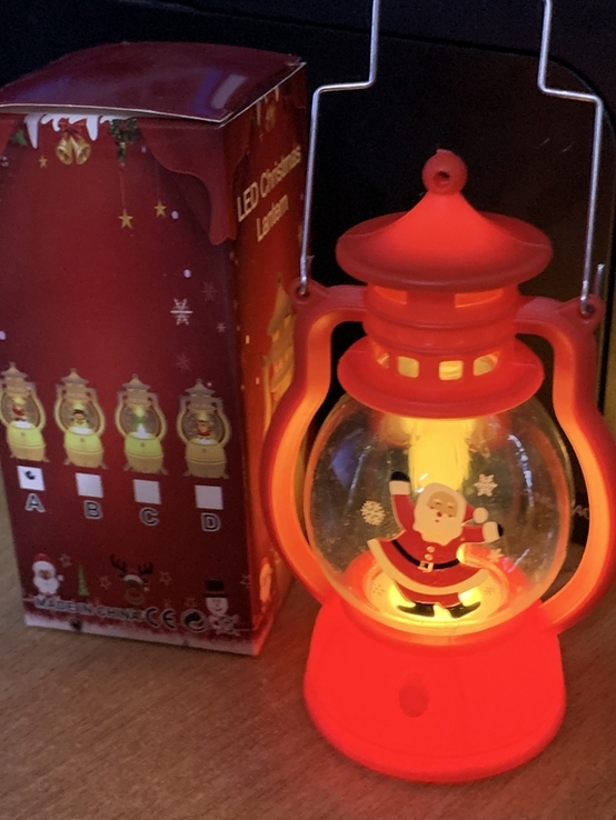 Новорічна лампа з Дідом Морозом, photo number 2