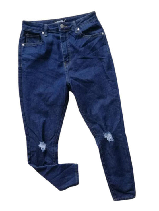 Классные женские рваные джинсы Boohoo 38 в новом состоянии, photo number 2