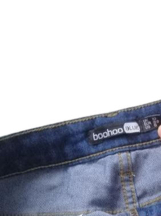 Классные женские рваные джинсы Boohoo 38 в новом состоянии, photo number 4