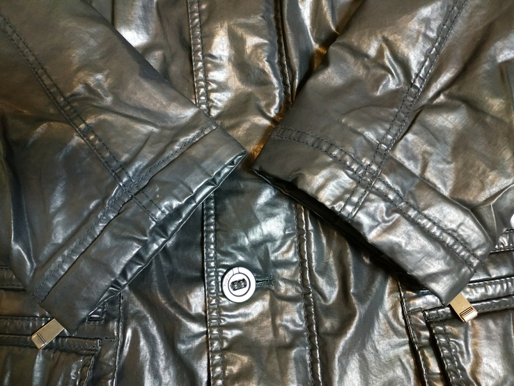 Куртка демісезонна чоловіча BUGATTI екошкіра(напилення) р-р 60, numer zdjęcia 9