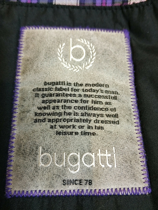 Куртка демісезонна чоловіча BUGATTI екошкіра(напилення) р-р 60, numer zdjęcia 11