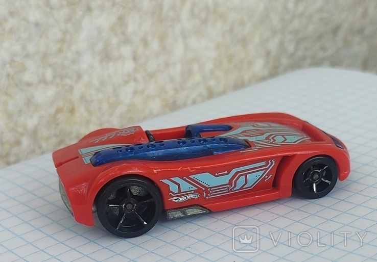 Hot Wheels,Battle Spec, Red/Silver, Rare, Thialand, Loose, Pre-Owned (HW105), фото №2