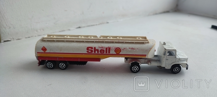 Грузовик Scania с цистерной Shell . Франция Majorette, фото №4