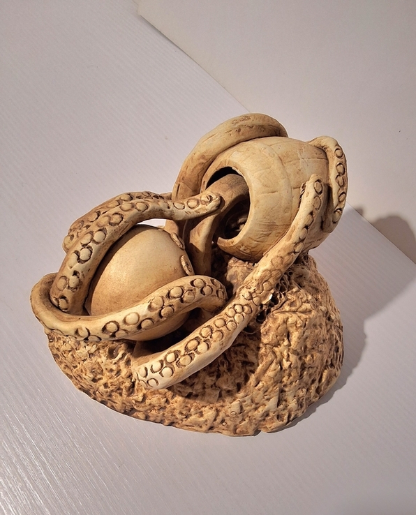 Осьминог, керамический декор, photo number 8