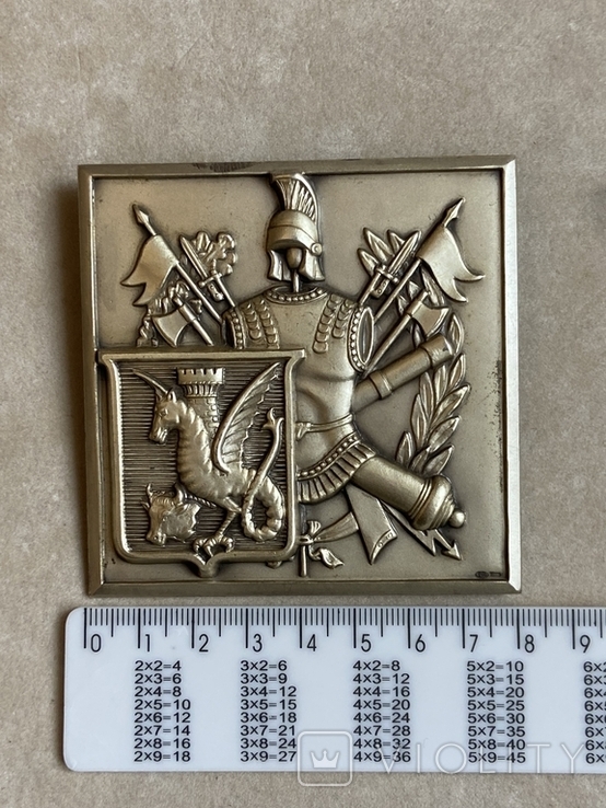 Срібна накладка з гербом, фото №9