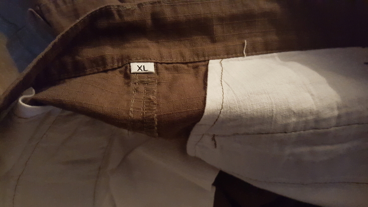 Польові штани олива ріп-стоп XL, numer zdjęcia 3
