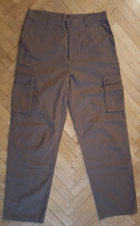 Польові штани олива ріп-стоп XL, numer zdjęcia 4