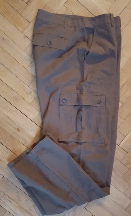 Польові штани олива ріп-стоп XL, numer zdjęcia 2