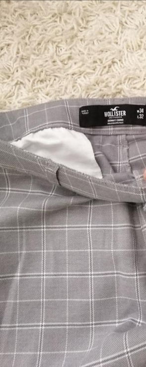 Брендові чоловічі брюки Hollister 34/32 в прекрасному стані, фото №4