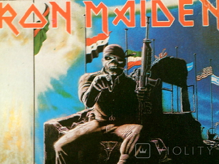 Кумири 80 - 90х Iron Maiden мини-постери 5 шт., фото №12