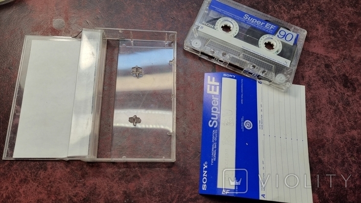 Аудиокассета sony зарубежный сборник 1990е, фото №2