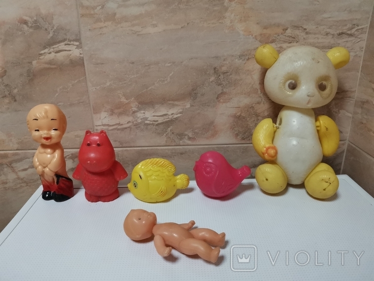 Іграшки СРСР одна партія пластикові, фото №2