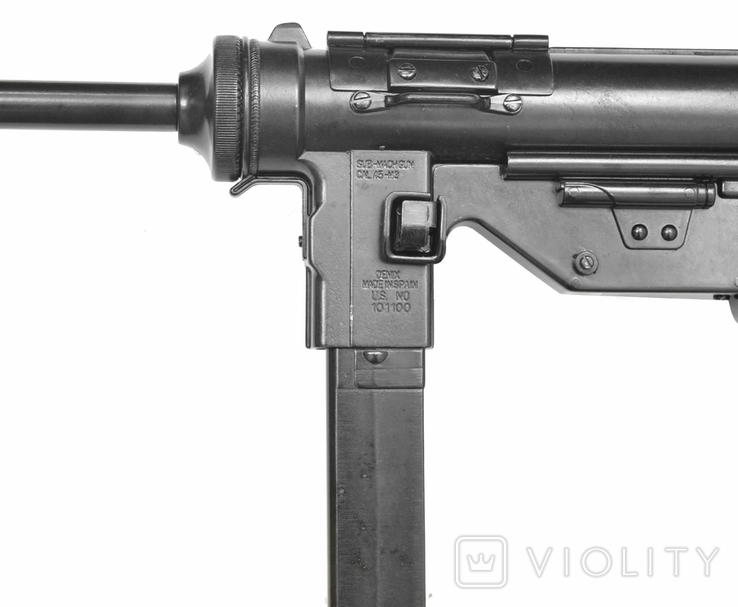 Макет автомата M3 Grease Gun Denix ,копия, фото №13