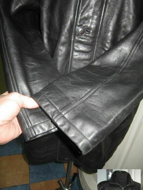 Велика шкіряна чоловіча куртка LEDER Spezial. Німеччина. 68р. Лот 1117, фото №5