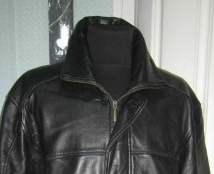 Велика шкіряна чоловіча куртка LEDER Spezial. Німеччина. 68р. Лот 1117, numer zdjęcia 8