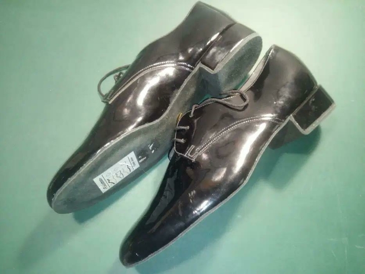 Чоловічі танцювальні туфлі Talisman стандарт Талисман лак розмір 265, фото №3