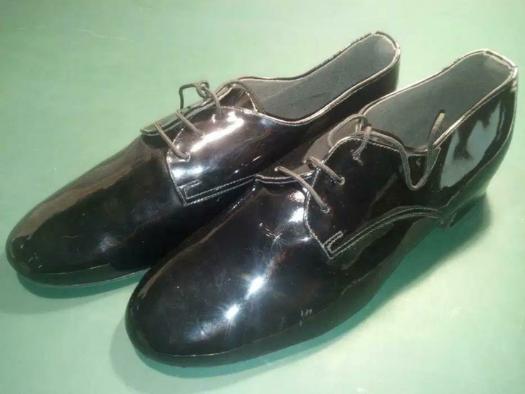Чоловічі танцювальні туфлі Talisman стандарт Талисман лак розмір 265, фото №2