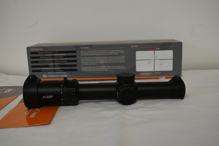 Оптический прицел Primary Arms SLx 1-6x24mm Fiber Wire Reticle Оригинал, фото №3
