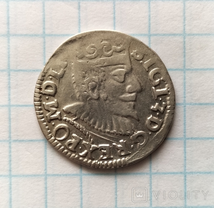 3 гроша 1594 року. Познань., фото №3
