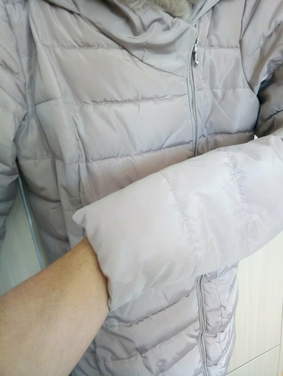 Жіноче пальто зимове, пуховик, довга куртка, приталене пальто. MOHITO, фото №9