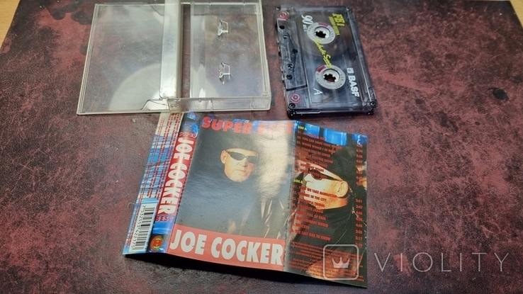 Аудиокассета Joe Cocker super best, фото №2