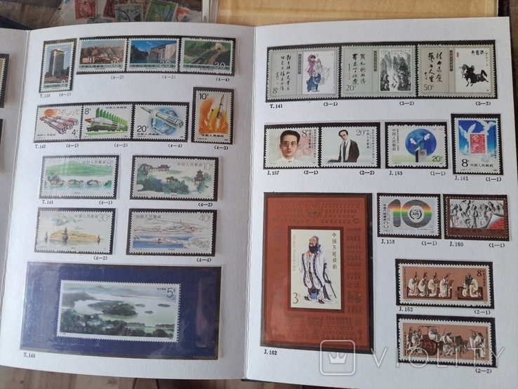 Полний набор нагашених марок Китая за 1989г, фото №4
