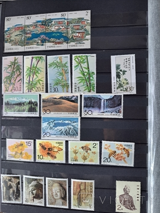 Большой лот негашених марок Китая, фото №4
