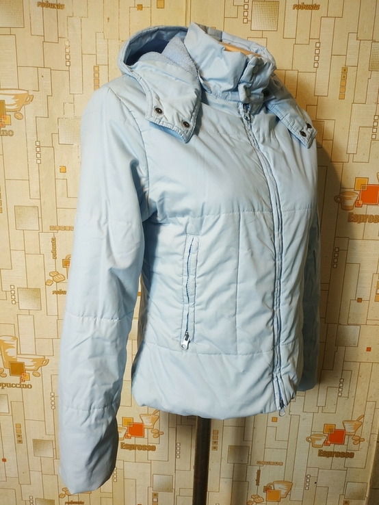 Куртка демісезонна жіноча на флісовій підкладі без ярлика р-р 38, numer zdjęcia 4