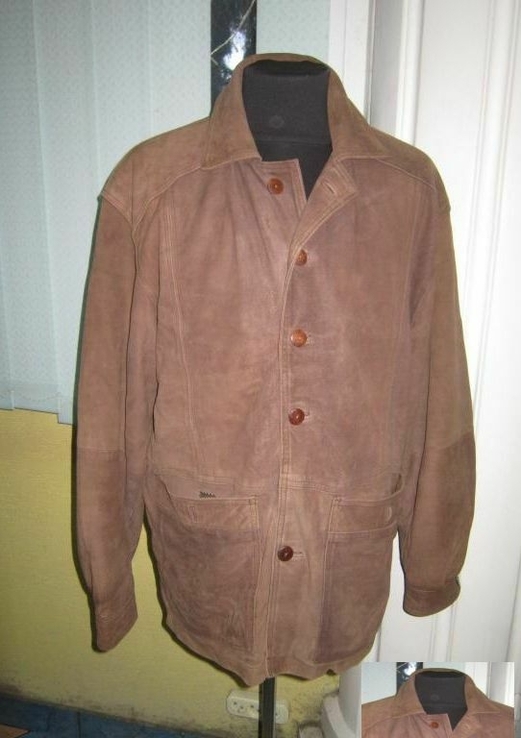 Класична шкіряна чоловіча куртка DAVIGNO. Італія. 58р. Лот 1121, photo number 3