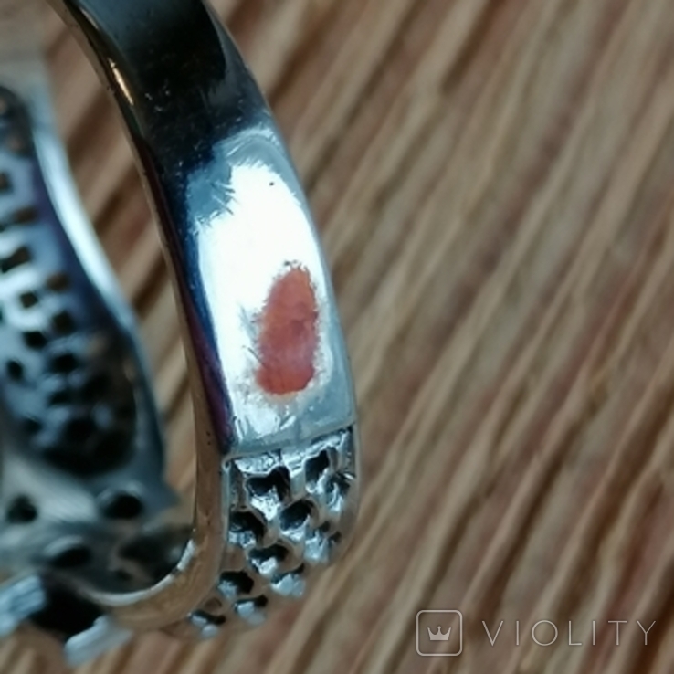Кольцо интересное серебро 20 р без клейма, фото №10