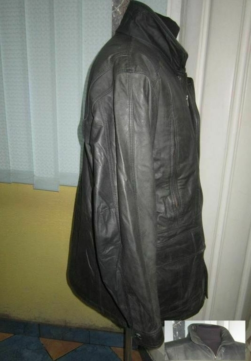 Велика шкіряна чоловіча куртка ECHT LEDER. Німеччина. 60р. Лот 1131, фото №5