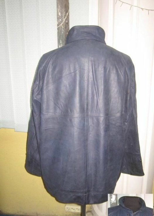 Велика шкіряна чоловіча куртка LINEA LO.RO. Італія. 66р. Лот 1132, фото №5