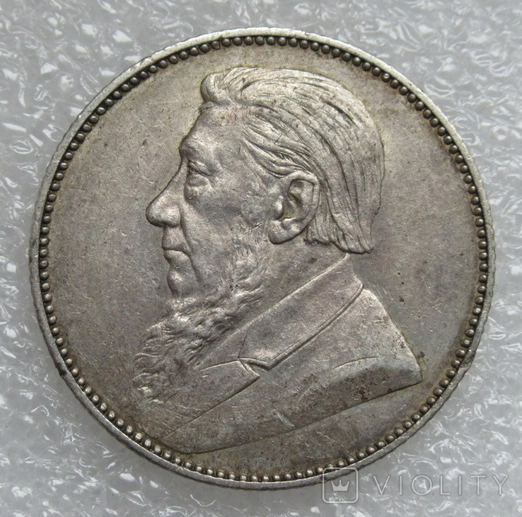1 шиллинг 1897 г. ЮАР (Трансвааль), серебро, фото №7