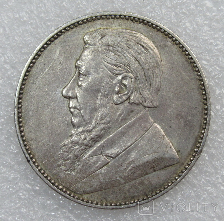 1 шиллинг 1897 г. ЮАР (Трансвааль), серебро, фото №8