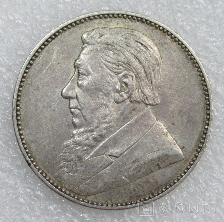 1 шиллинг 1897 г. ЮАР (Трансвааль), серебро, фото №9