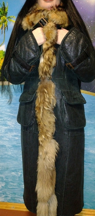 Дубленка женская натуральная размер 46-48, фото №2