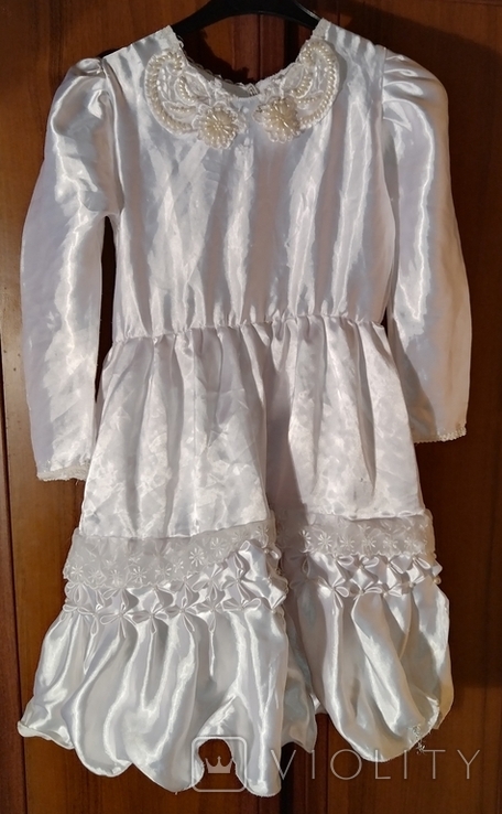 Сукня для дівчинки біла, фото №2
