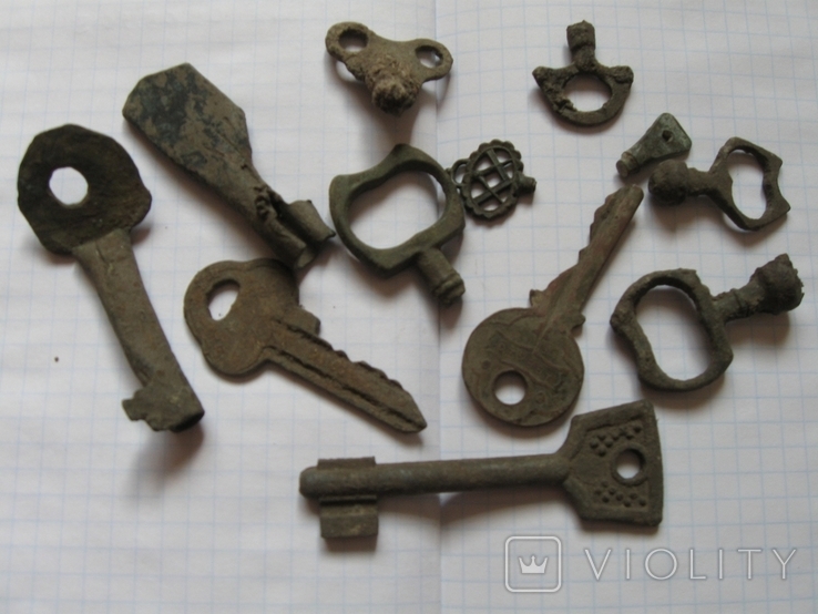 Частини різноманітних ключів, фото №2