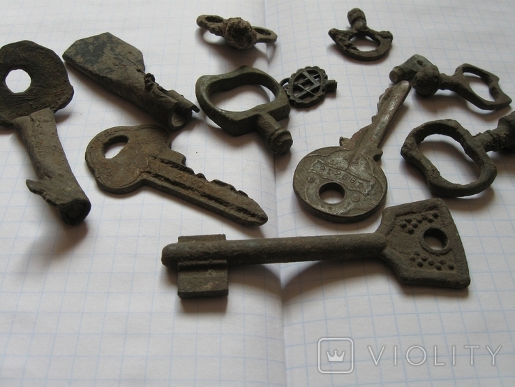 Частини різноманітних ключів, фото №7