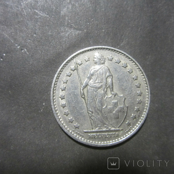 1 франк 1968 г, фото №4