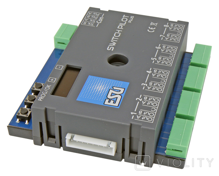 Перемикач ESU 51831 SwitchPilot 3 Plus, світлофор, модуль керування освітленням H0(1:87)