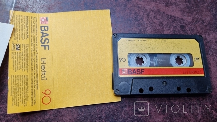 Аудиокассета BASF LH extra l 90 зарубежные песни, фото №6