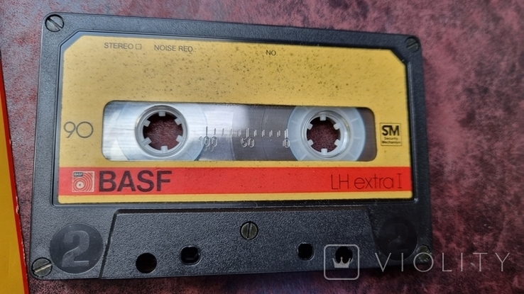 Аудиокассета BASF LH extra l 90 зарубежные песни, фото №10