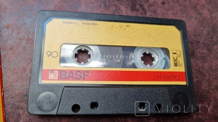 Аудиокассета BASF LH extra l 90 зарубежные песни, фото №11