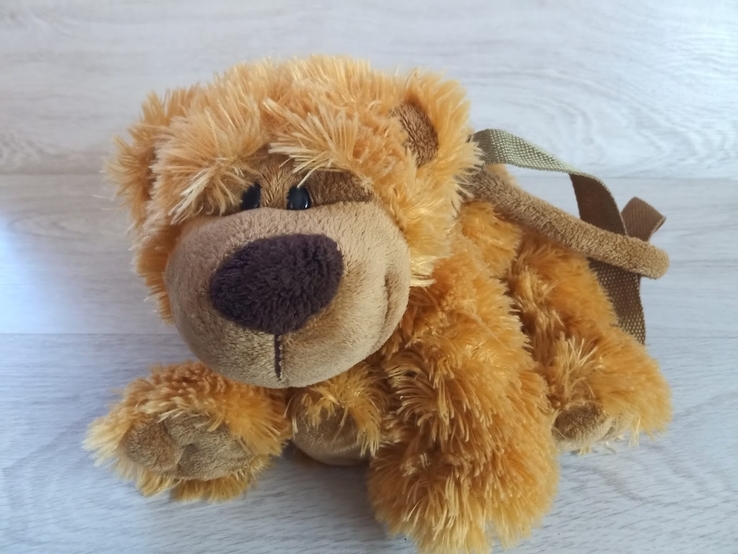 Мягкая игрушка-сумка медведь медвеженок балушка, фото №4