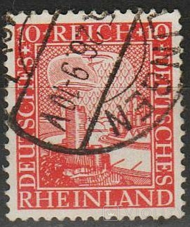 1925 - Німеччина - 1000 років Рейнланда 10 Mi.373