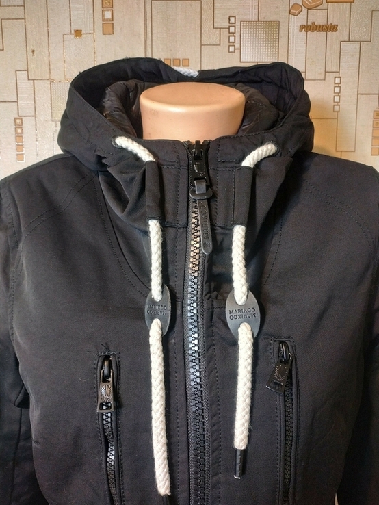 Куртка потужна зимова жіноча MARIKOO p-p прибл. L-XL, фото №4