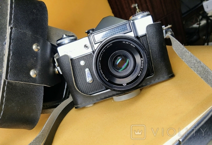 Фотоаппарат Zenit-E объектив Индустар-61Л/3-МС 2,8/50 беспл.дост.возм. фотоаппарат Зенит-Е, фото №2