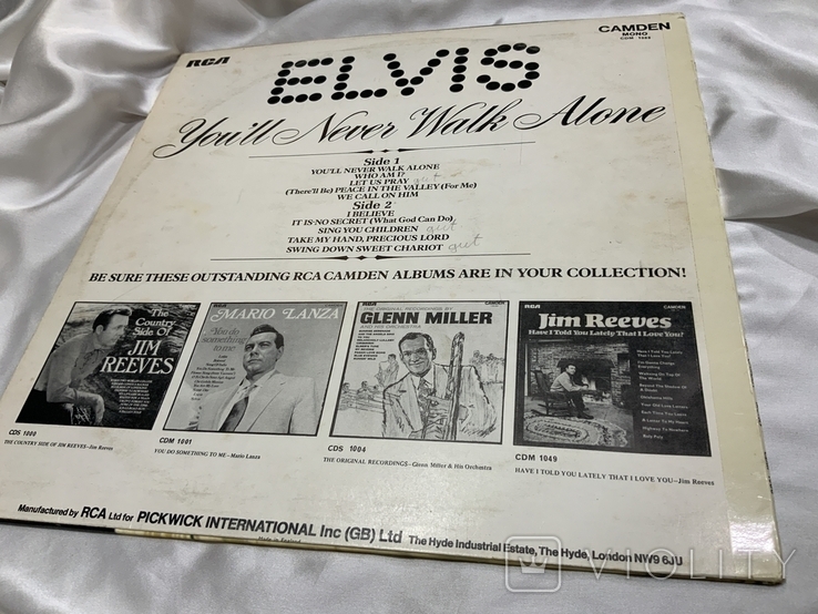 Елвіс Элвис Elvis Youll never walk alone 1971, фото №3